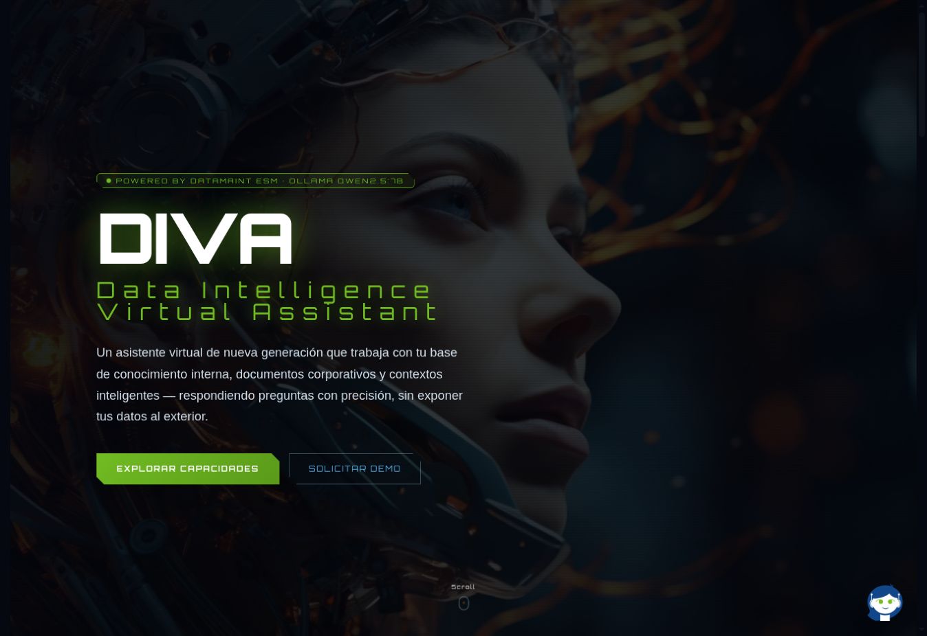 DIVA · DATA INTELLIGENCE VIRTUAL ASSISTANT